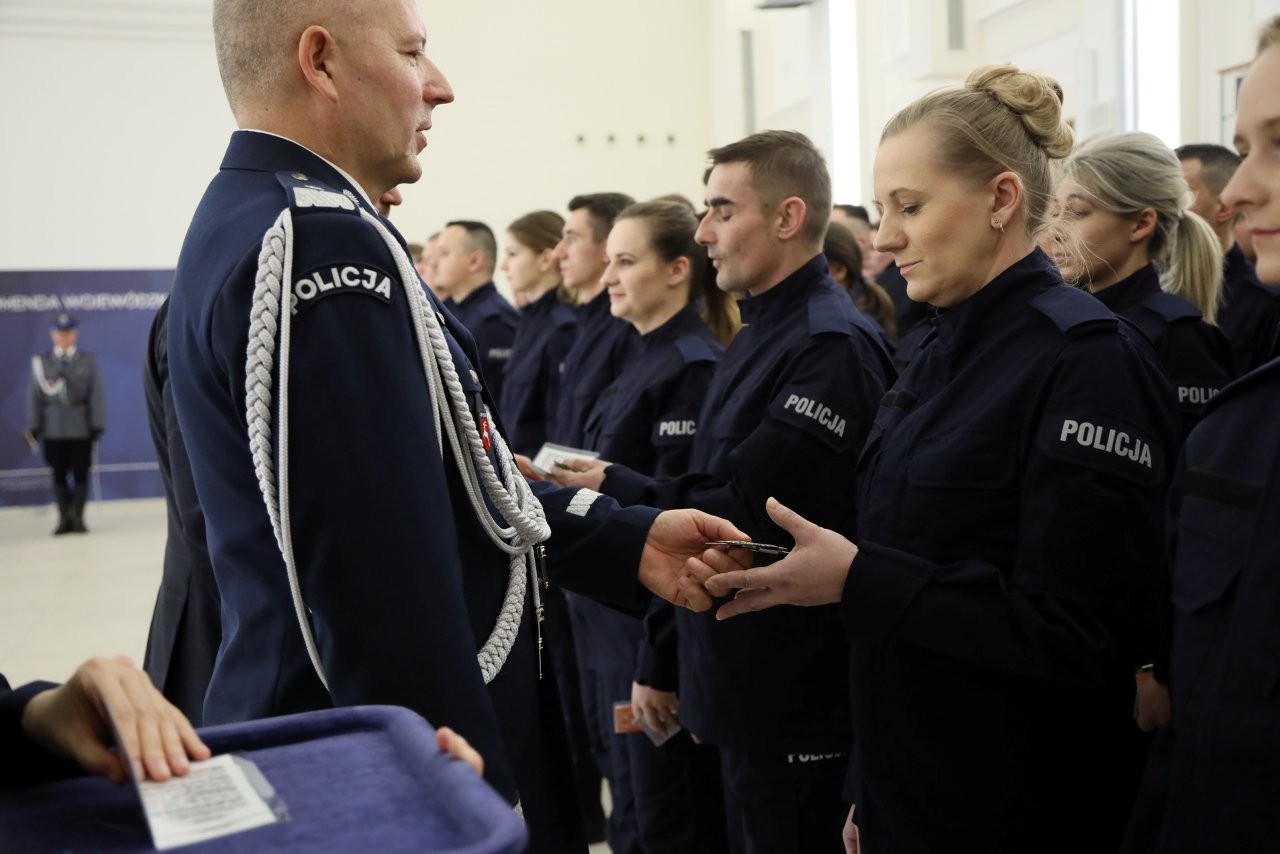 Ślubowanie nowych policjantów garnizonu lubelskiego (zdjęcia)