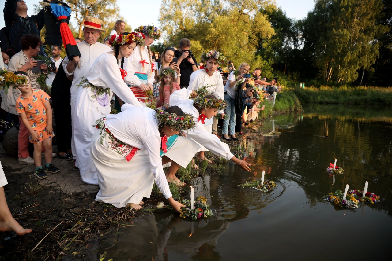 Noc św. Jana w Muzeum Wsi Lubelskiej (zdjęcia)