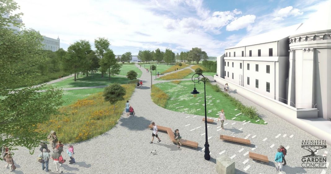 Błonia pod Zamkiem - wizualizacje (2)