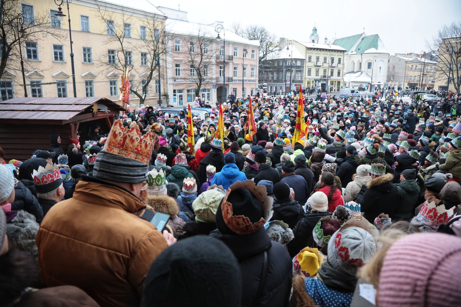 Orszak Trzech Króli 2026. Barwny korowód na ulicach Lublina (zdjęcia)