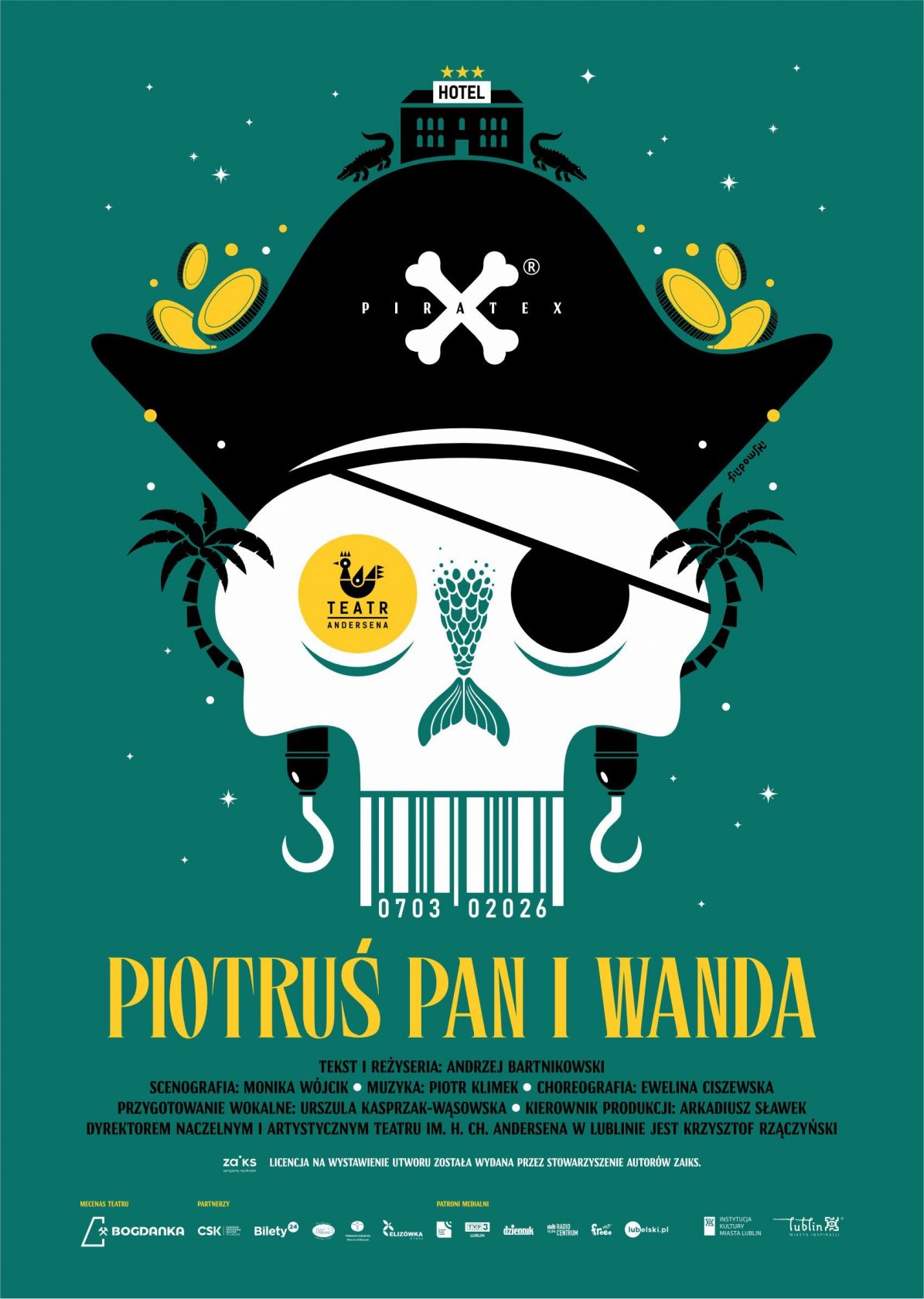 Piotruś Pan i Wanda. Premierowy spektakl w Teatrze Andersena